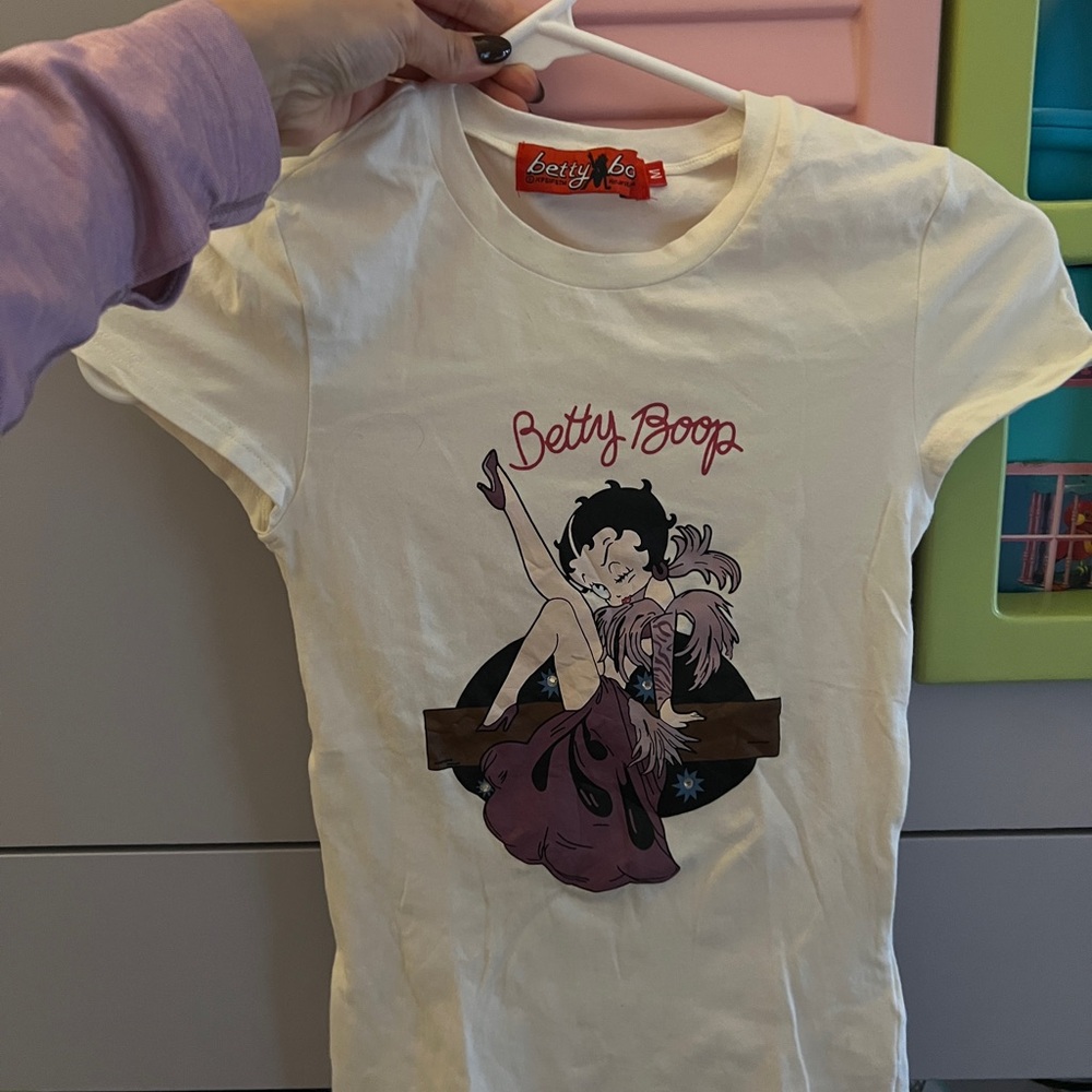 Betty Boop White T-Shirt